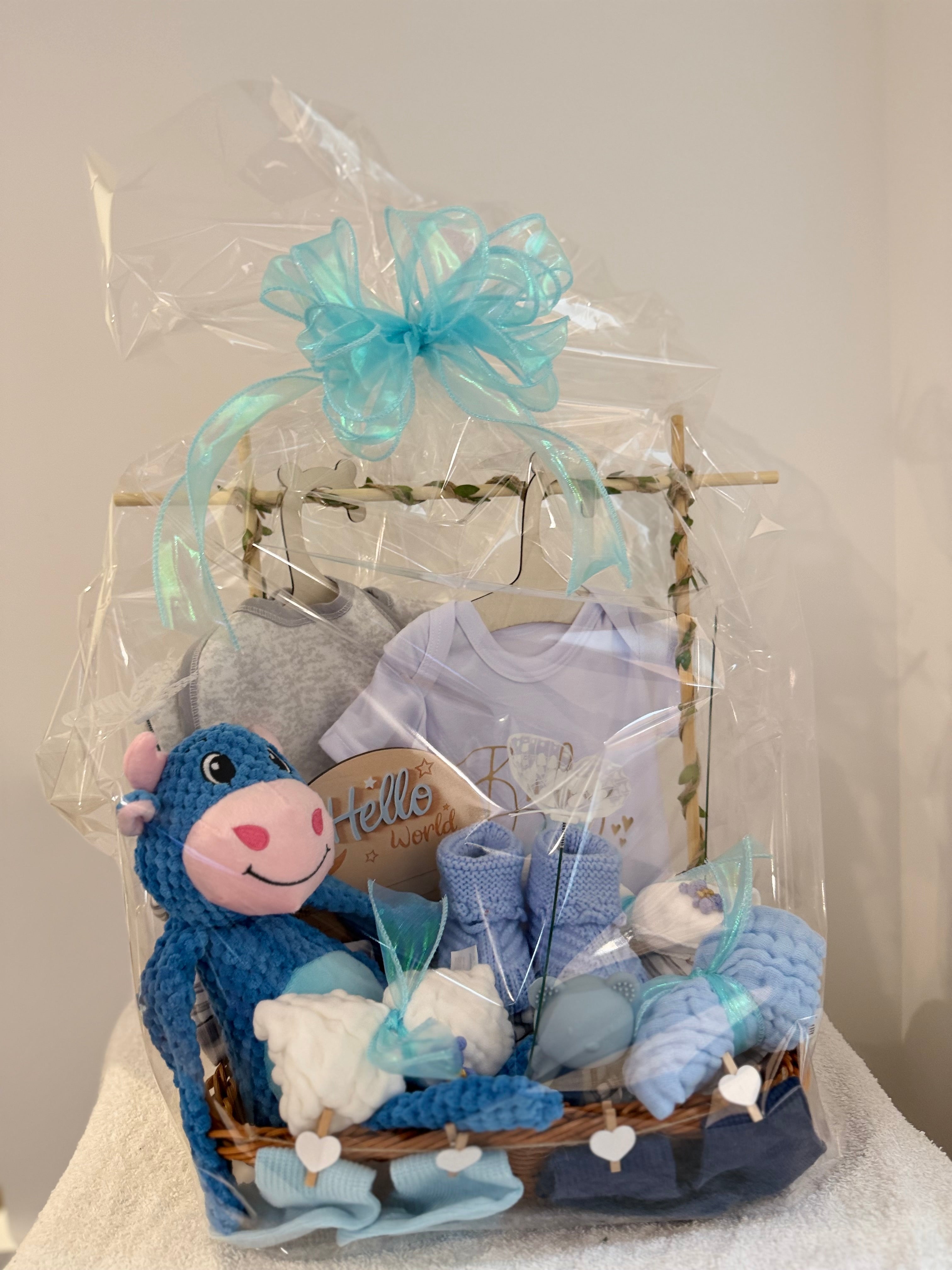 ✨Welcome Baby Boy Box 🩵– Perfect for Baby Showers